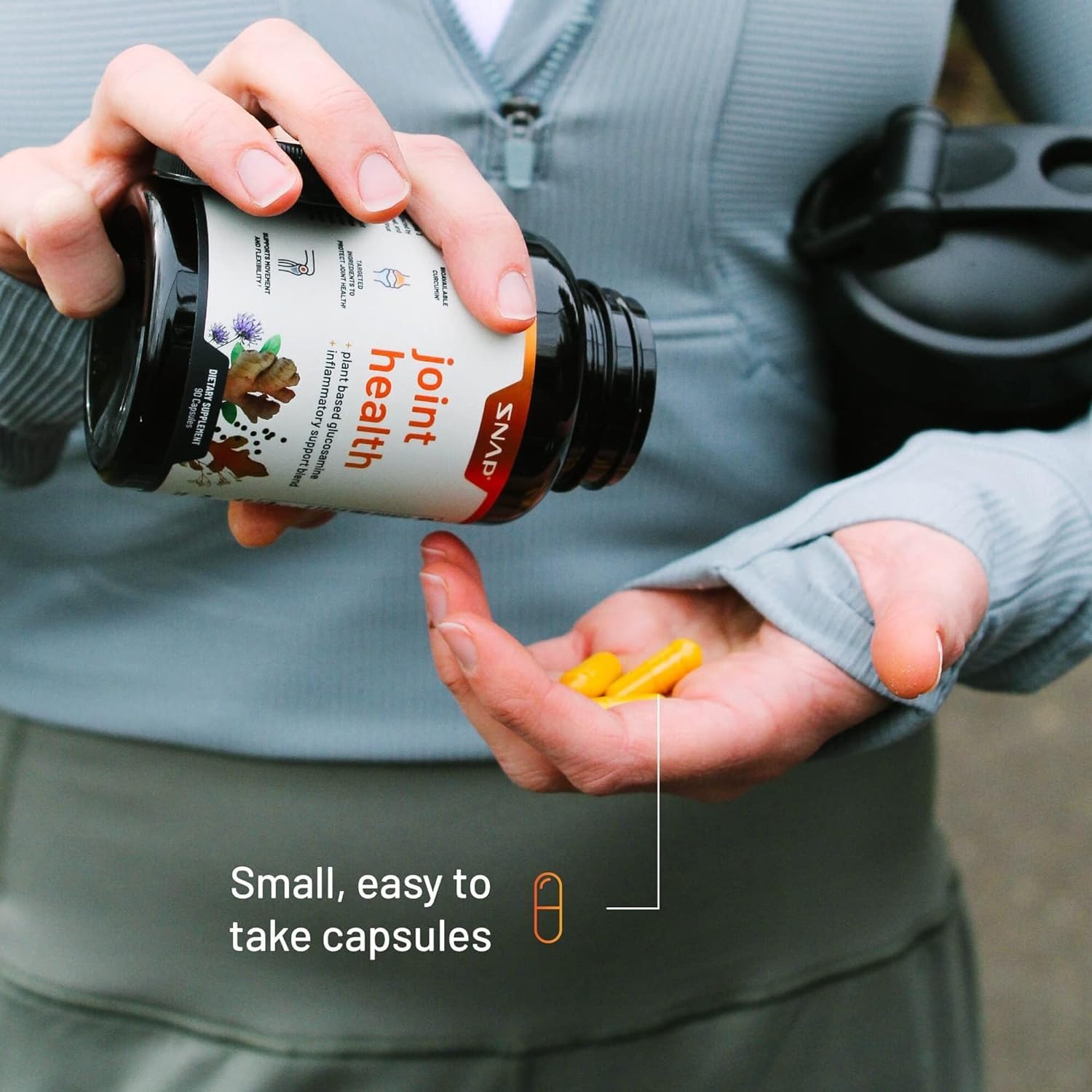 Foto 7 | Suplemento De Apoyo A La Salud De Las Articulaciones Snap Supplements 90 Cápsulas - Venta Internacional.