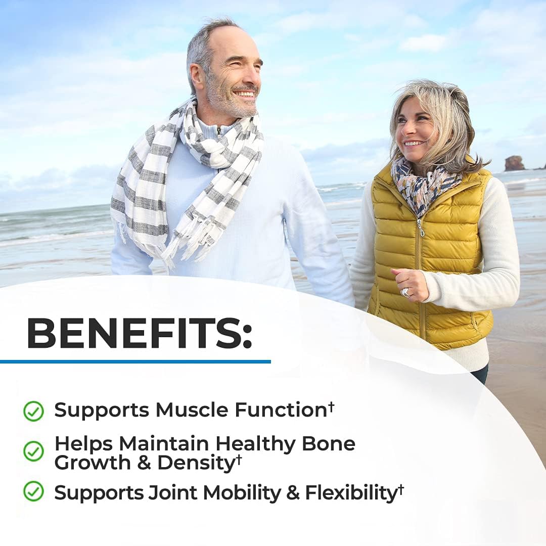 Foto 4 pulgar | Suplemento Bioschwartz Bone Strength Calcium 120 Cápsulas - Venta Internacional.