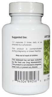Foto 3 | Supreme Nutrition Artemisia Supreme 90 Cápsulas Vegetarianas - Venta Internacional.