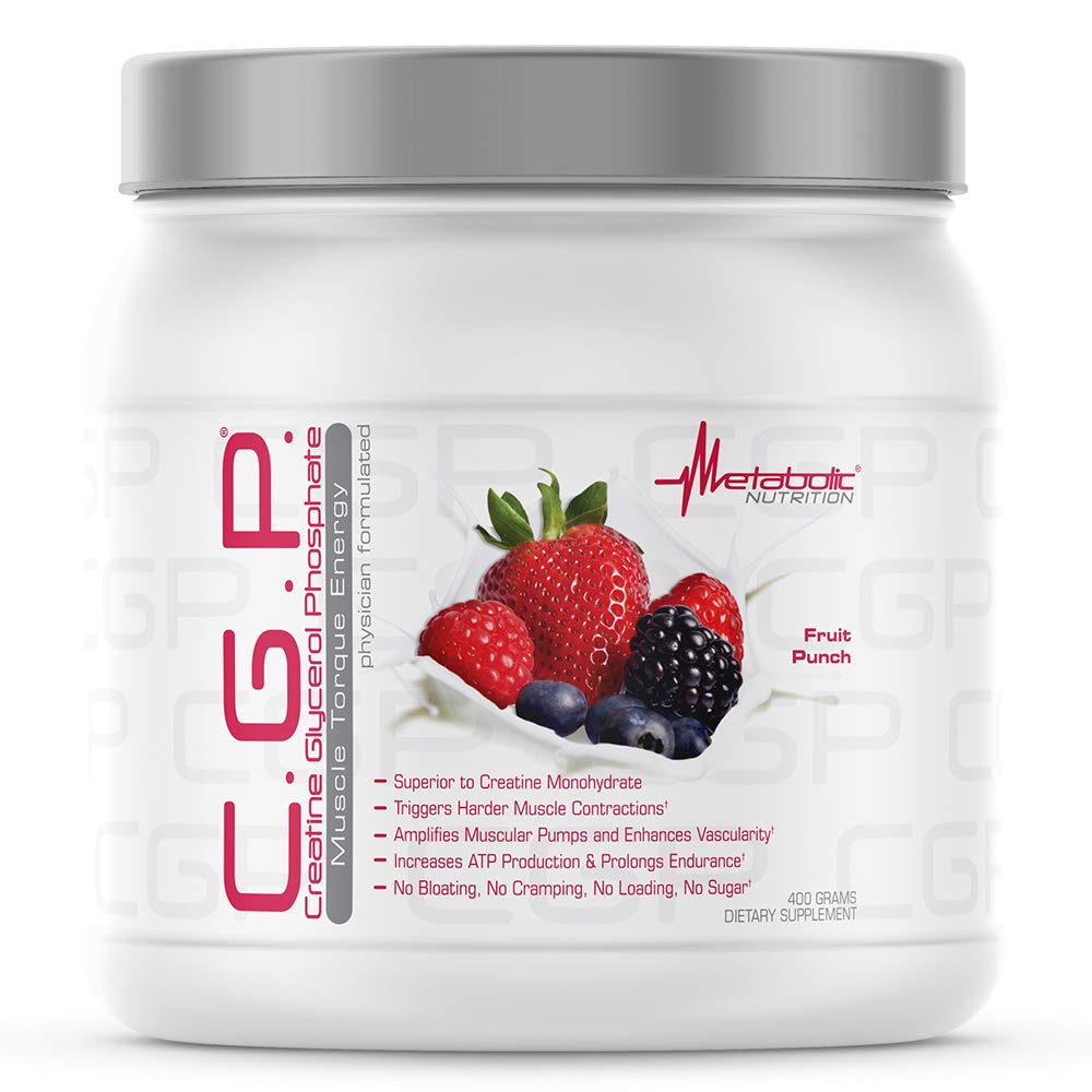 Foto 2 pulgar | Ponche De Frutas Supplement Metabolic Nutrition Cgp Creatina 400 G - Venta Internacional.
