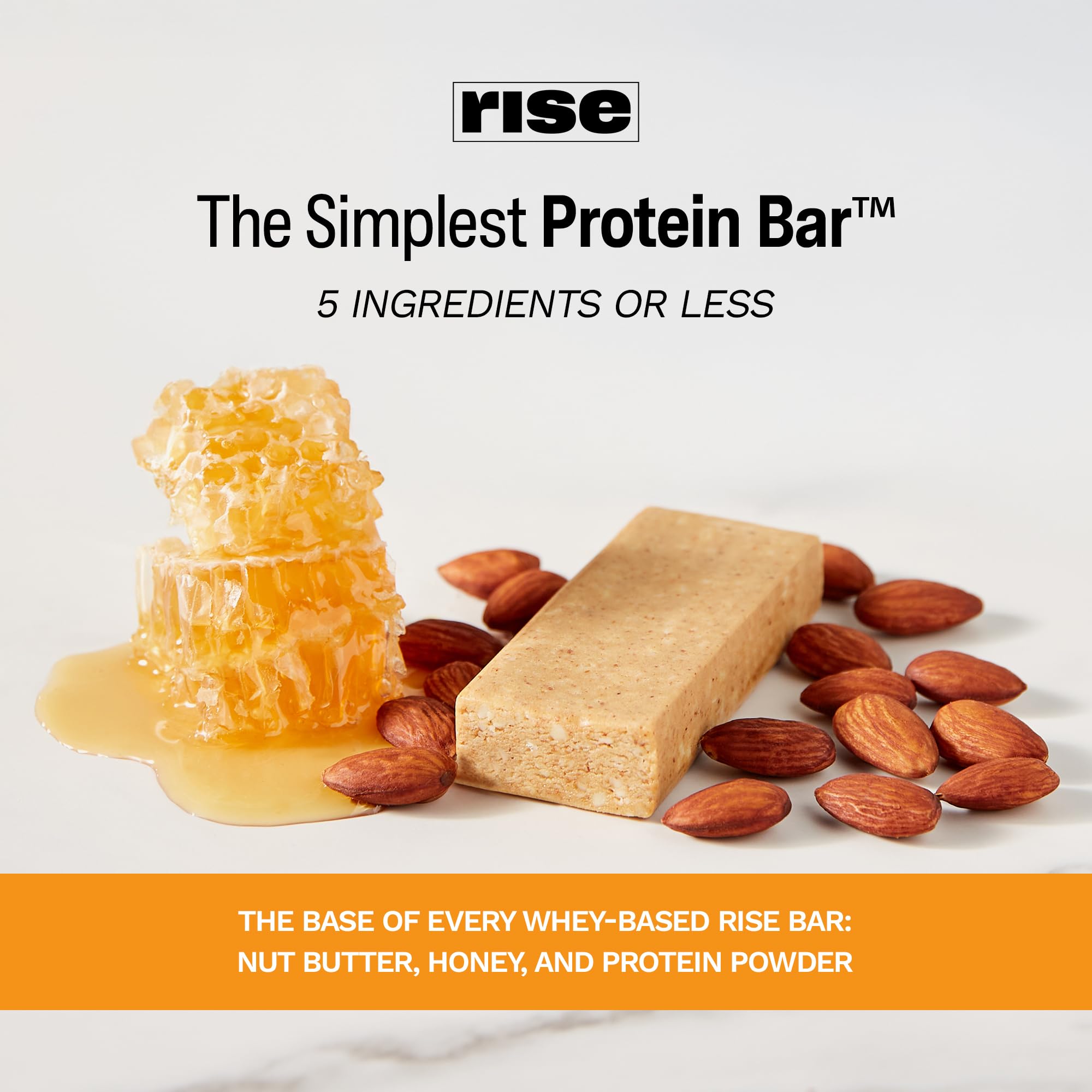 Foto 6 pulgar | Protein Bars Rise Breakfast, Miel De Suero Y Almendras, 54 G, Paquete De 12 - Venta Internacional.