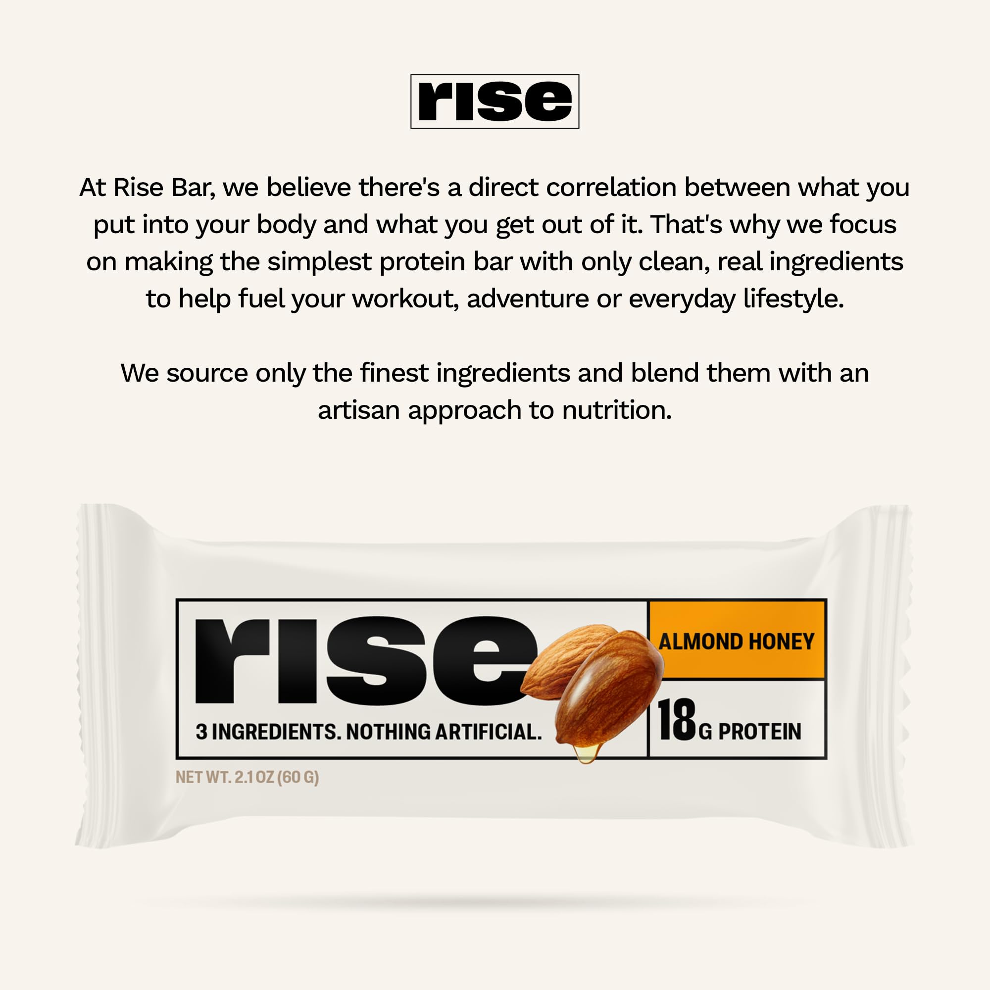 Foto 7 pulgar | Protein Bars Rise Breakfast, Miel De Suero Y Almendras, 54 G, Paquete De 12 - Venta Internacional.
