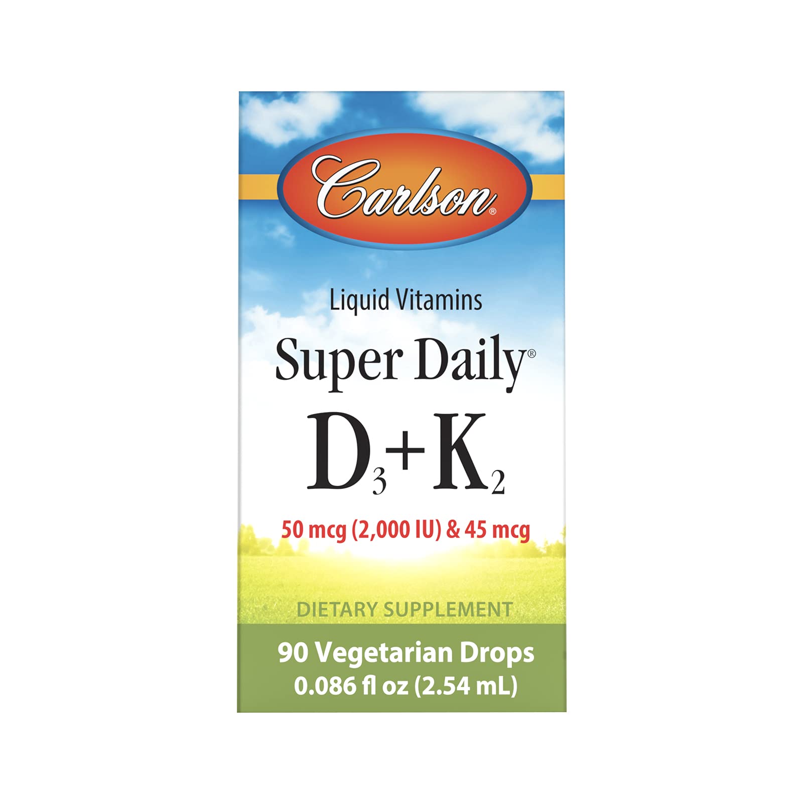 Foto 7 pulgar | Suplemento Carlson Super Daily D3 + K2 50 mcg D3 45 mcg MK-7 - Venta Internacional