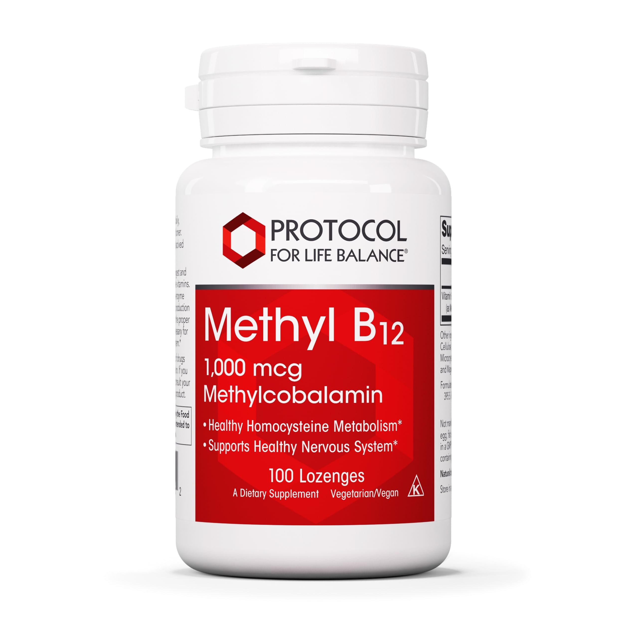Foto 2 pulgar | Protocolo De Suplemento Para El Equilibrio De La Vida: Metil B12, 1000 Mcg, 100 Pastillas - Venta Internacional.