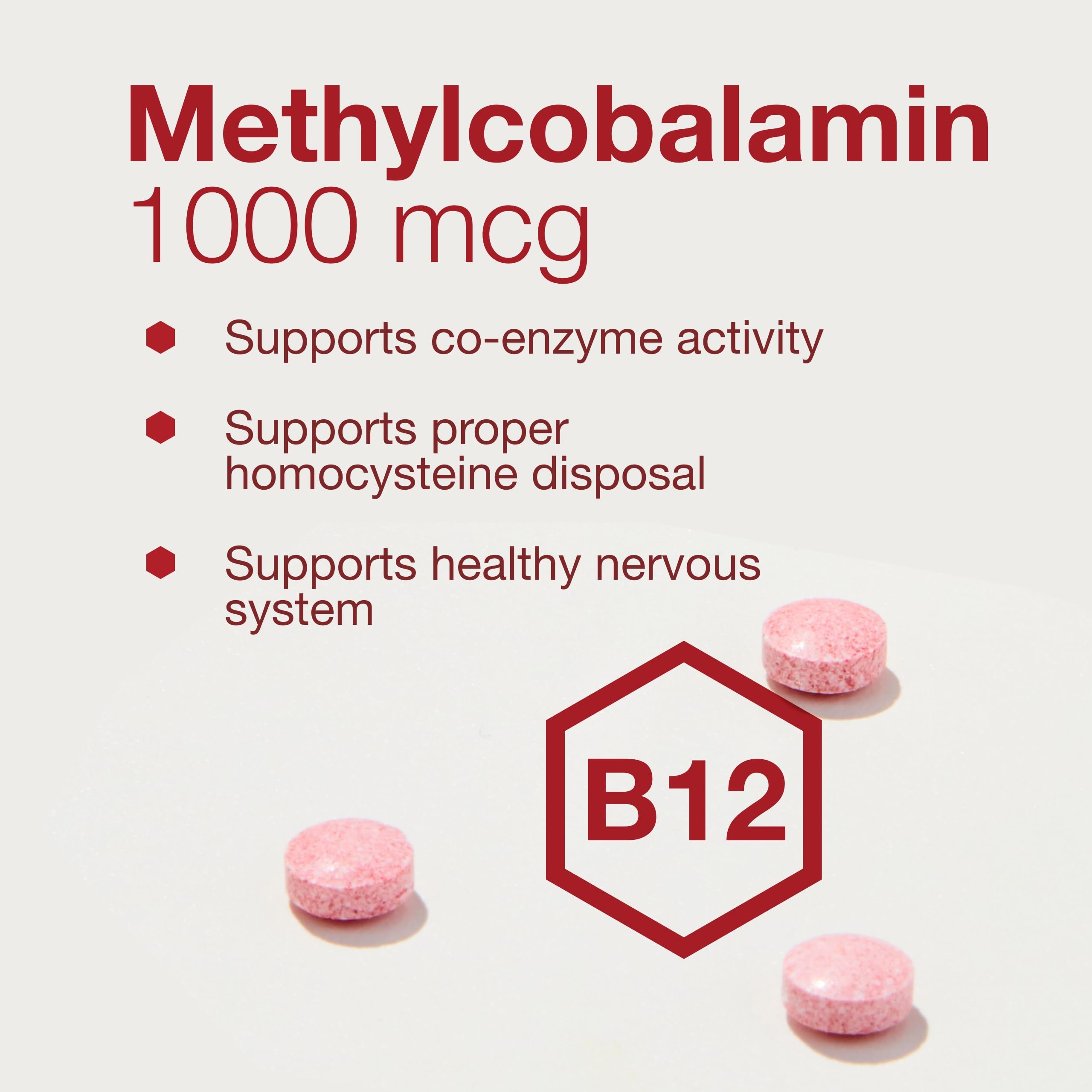 Foto 5 pulgar | Protocolo De Suplemento Para El Equilibrio De La Vida: Metil B12, 1000 Mcg, 100 Pastillas - Venta Internacional.