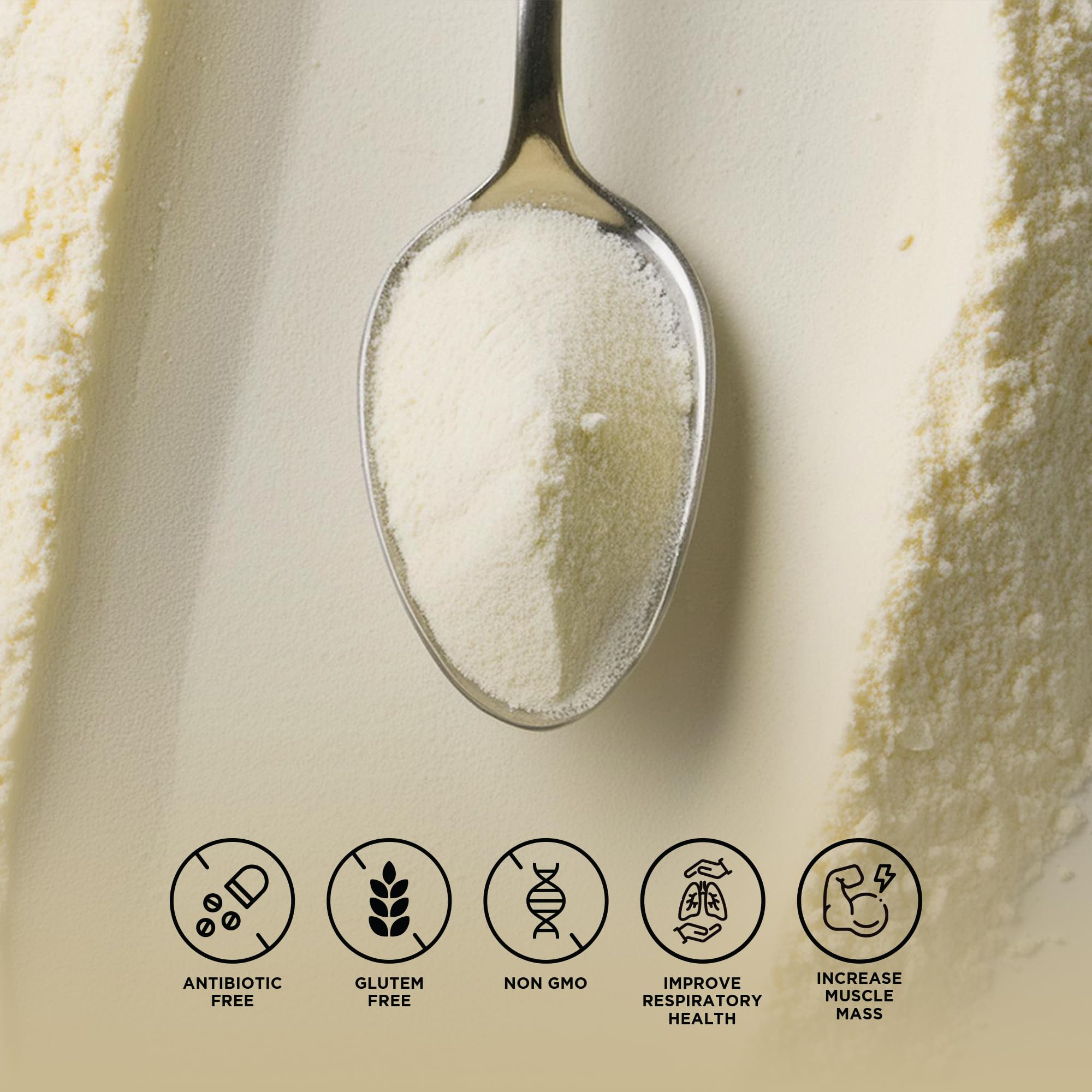 Foto 6 | Suplemento De Calostro Bovino Puro En Polvo De Hearthy Foods 113 G - Venta Internacional.