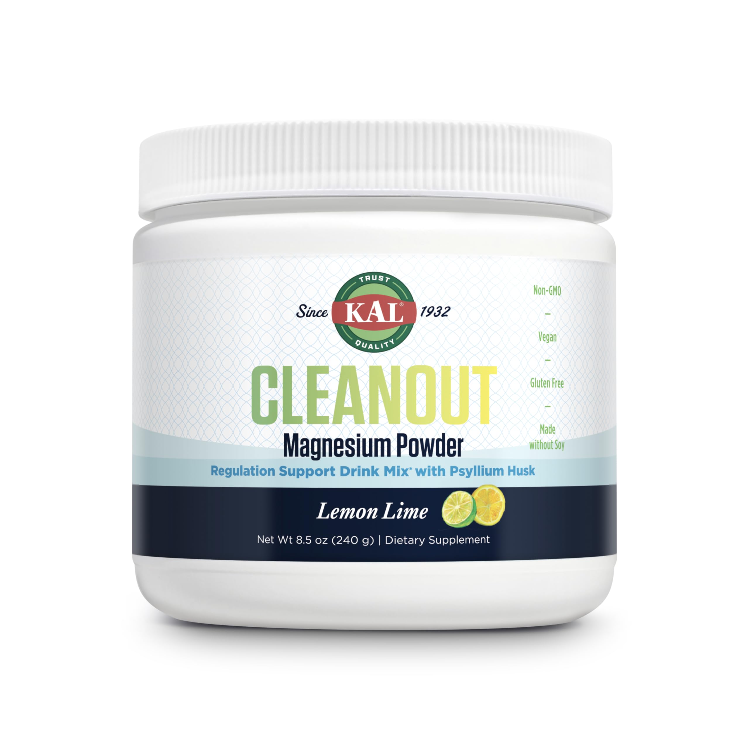 Foto 1 | Suplemento Kal Cleanout Magnesium Plus De Cáscara De Psyllium 250 Mg - Venta Internacional.
