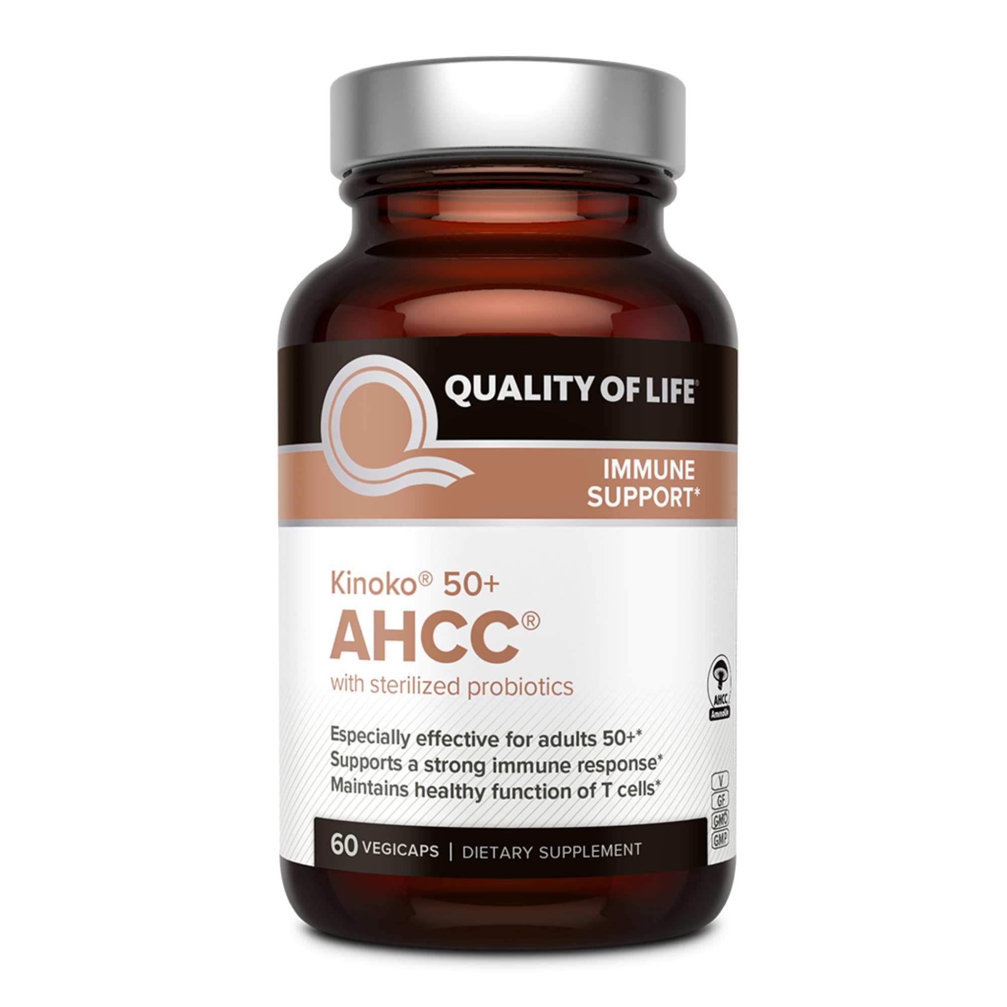 Foto 1 | Calidad De Vida: Ahcc 50+: Incluye Ahcc Y Lac-shield Para Reforzar El Sistema Inmunitario - Venta Internacional.