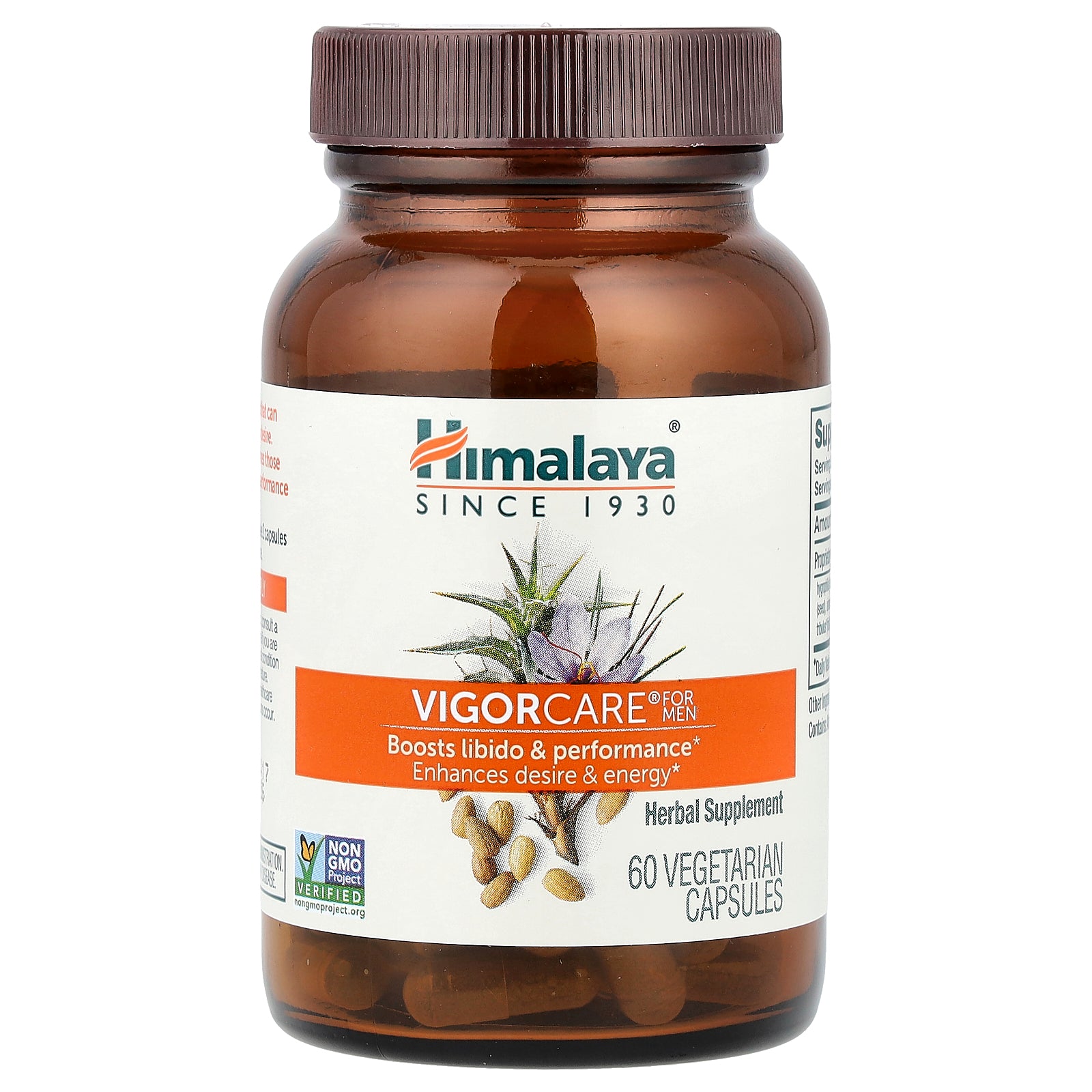 Foto 4 pulgar | Suplemento Himalaya Vigorcare  Para Hombres 60 Cápsulas Vegetarianas - Venta Internacional.