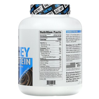 Foto 2 | Proteína En Polvo Evlution Nutrition 100% Whey Double Rich Chocolate 2.268 Kg - Venta Internacional.