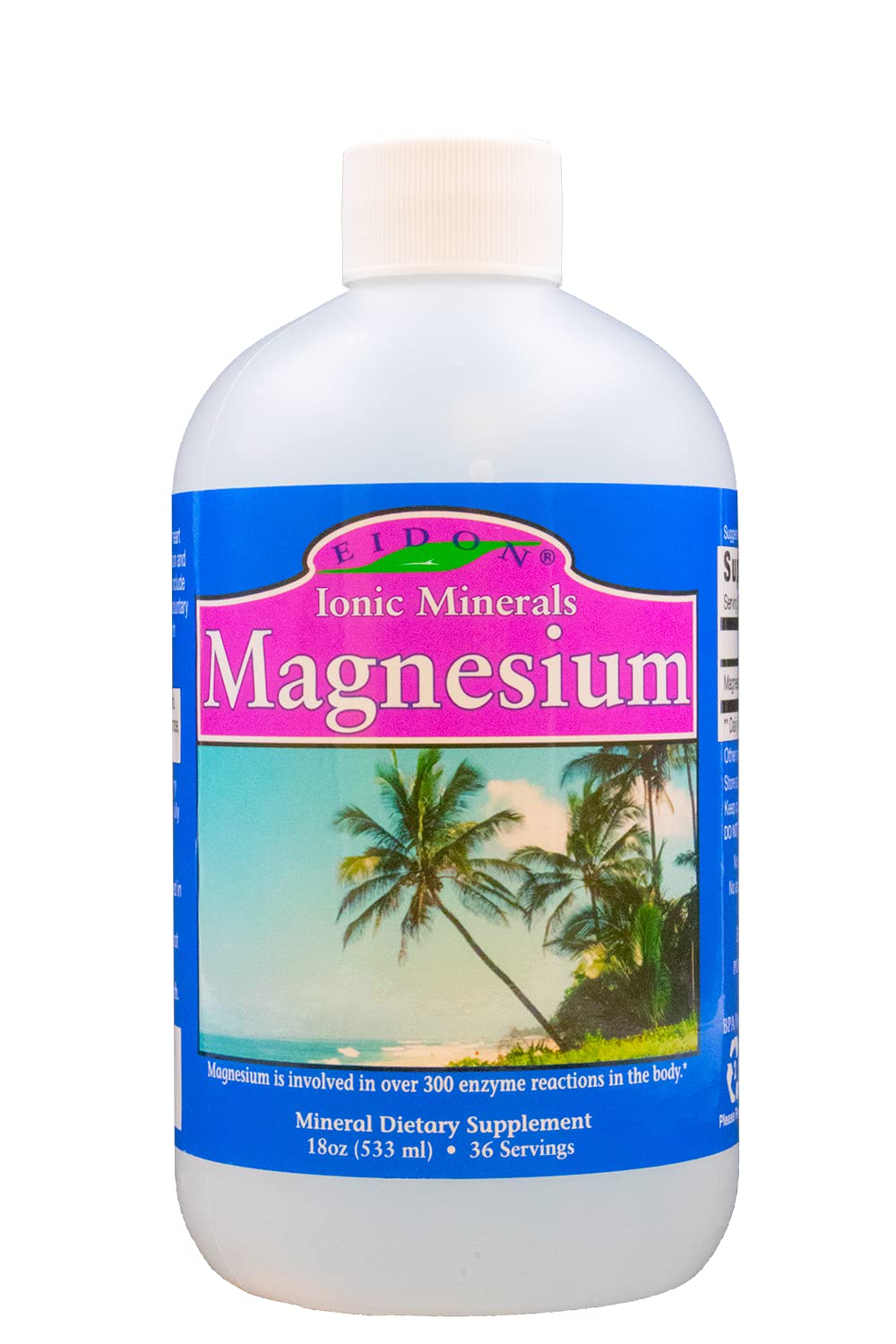 Foto 2 pulgar | Suplemento De Magnesio Eidon Liquid Concentrado 532 Ml - Venta Internacional.