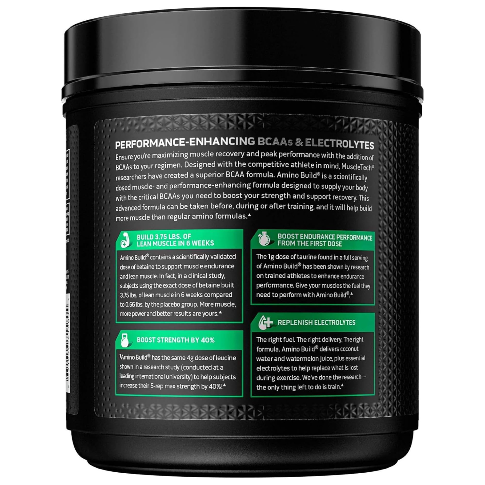 Foto 4 pulgar | Suplemento Muscletech Amino Build Bcaa Con Aminoácidos Y Electrolitos - Venta Internacional.