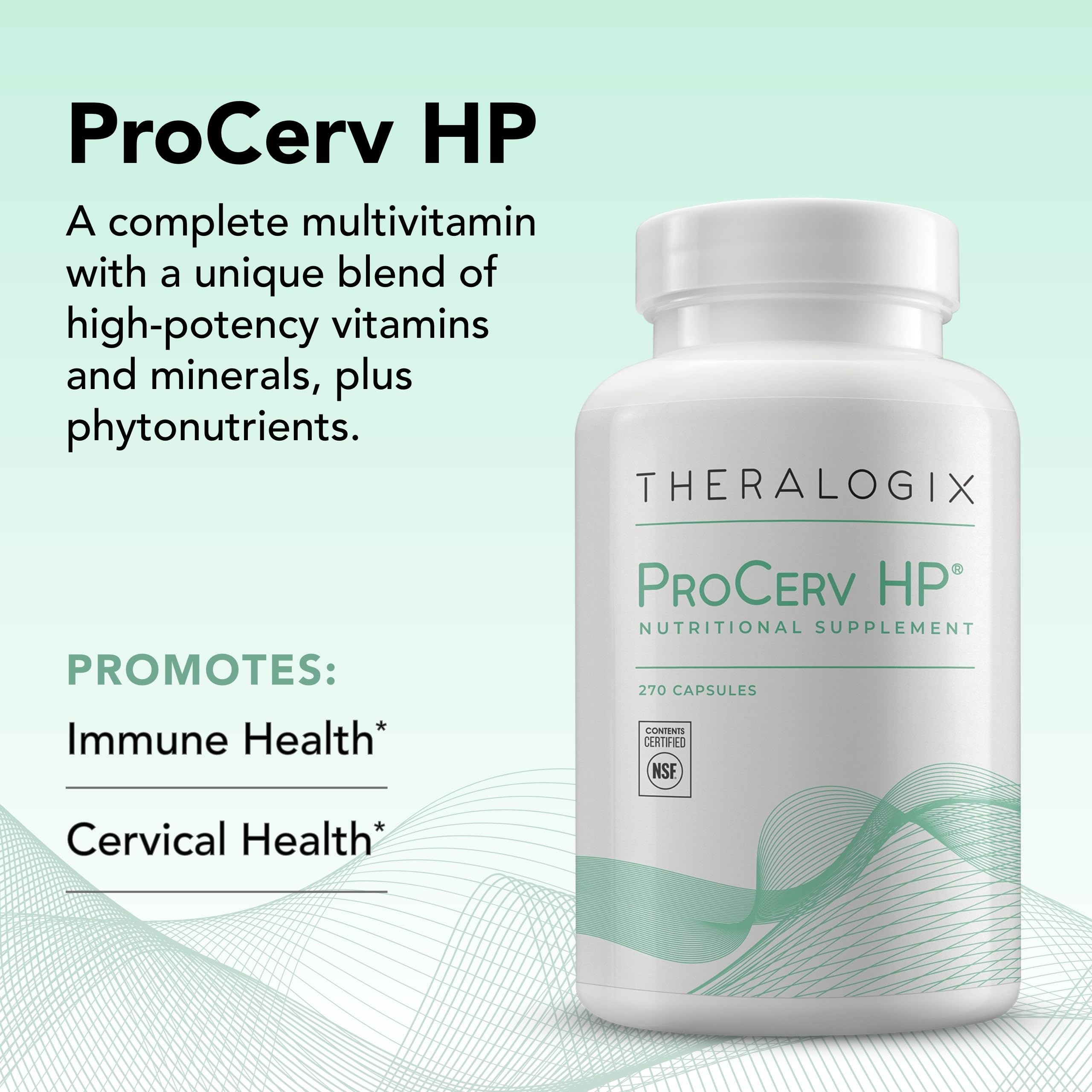 Foto 5 pulgar | Suplemento Theralogix Procerv Hp De Alta Potencia 270 Cápsulas - Venta Internacional.