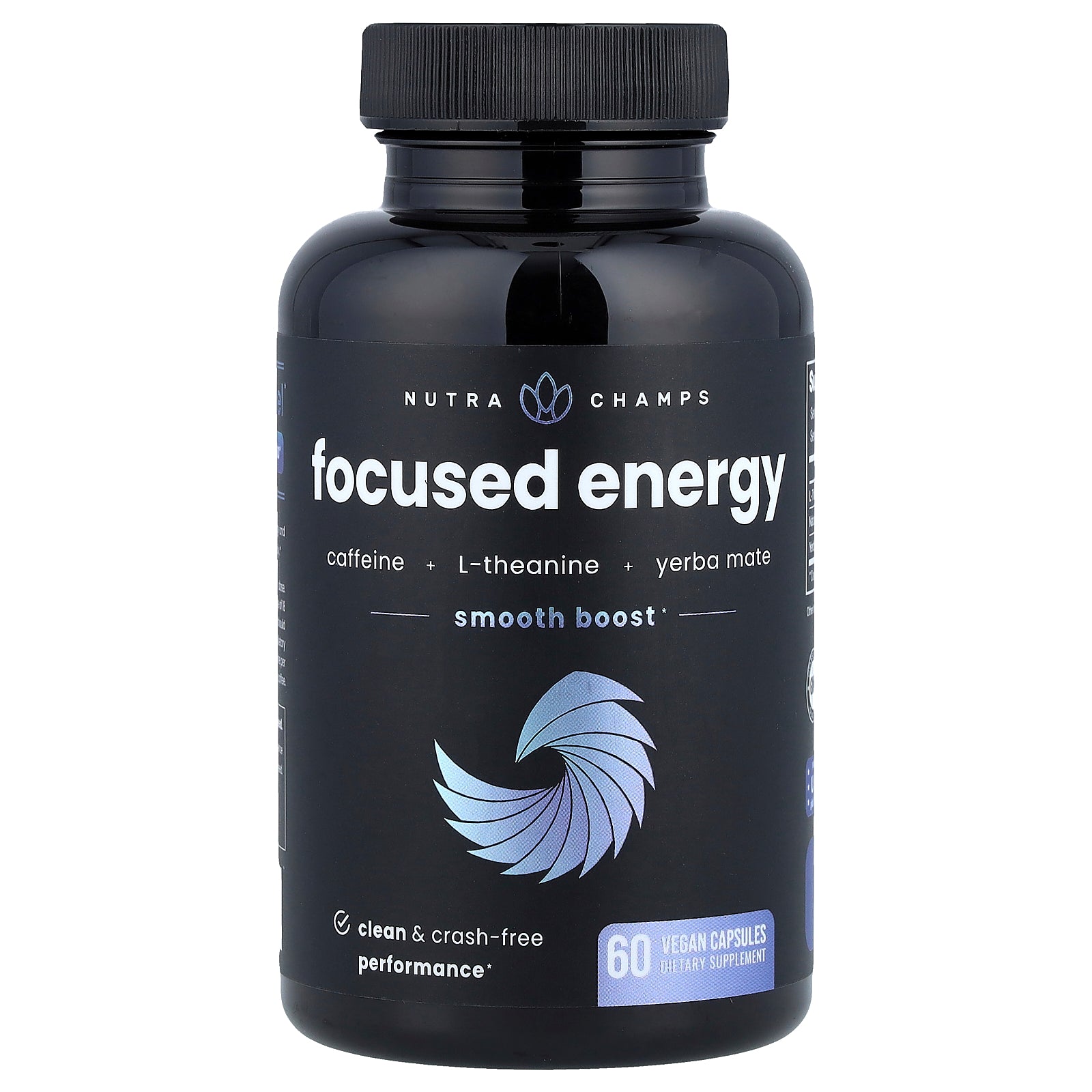 Foto 1 | Suplemento Nutrachamps Focused Energy 60 Cápsulas Veganas - Venta Internacional.