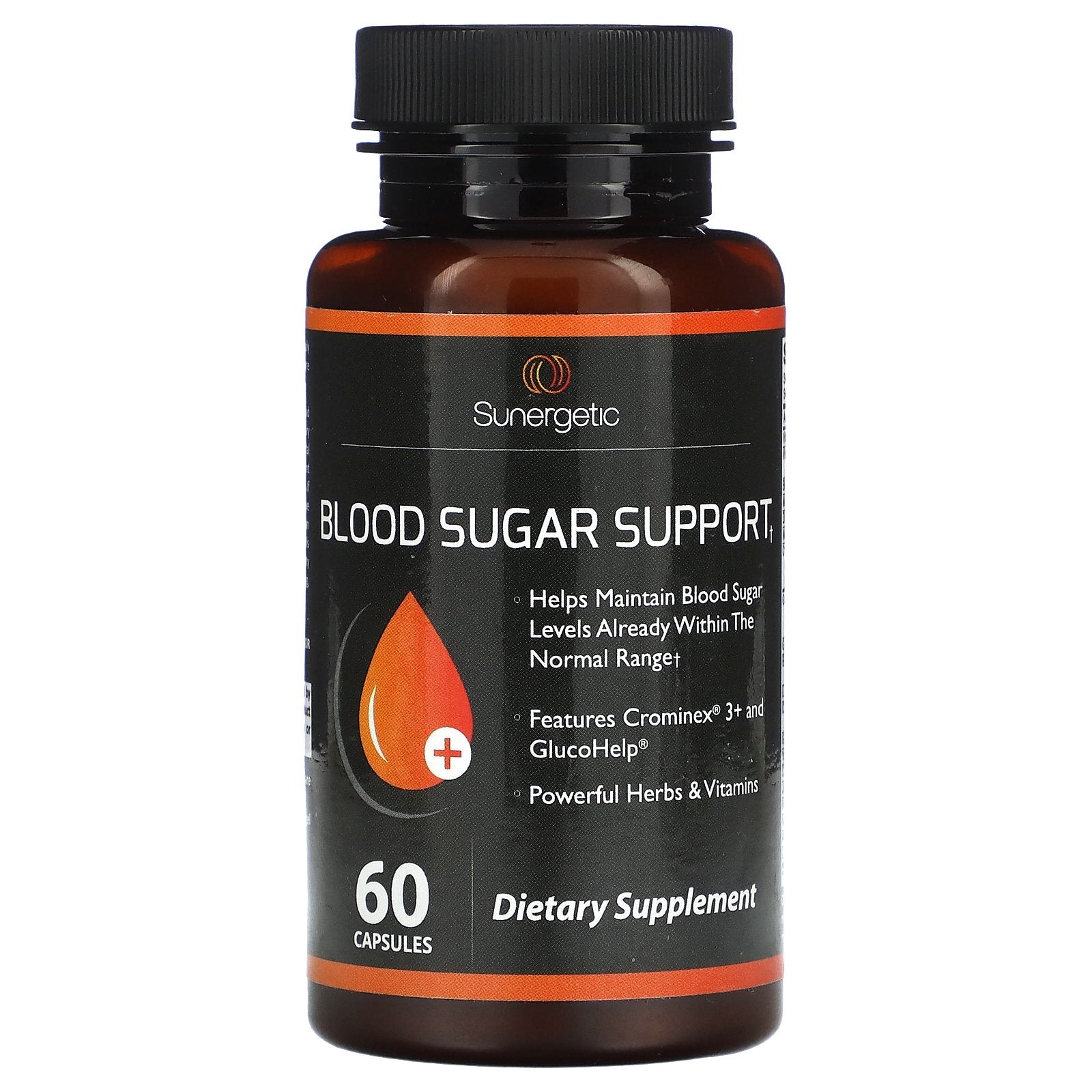 Foto 2 pulgar | Suplemento Sunergetic Blood Sugar Support 60 Cápsulas - Venta Internacional.