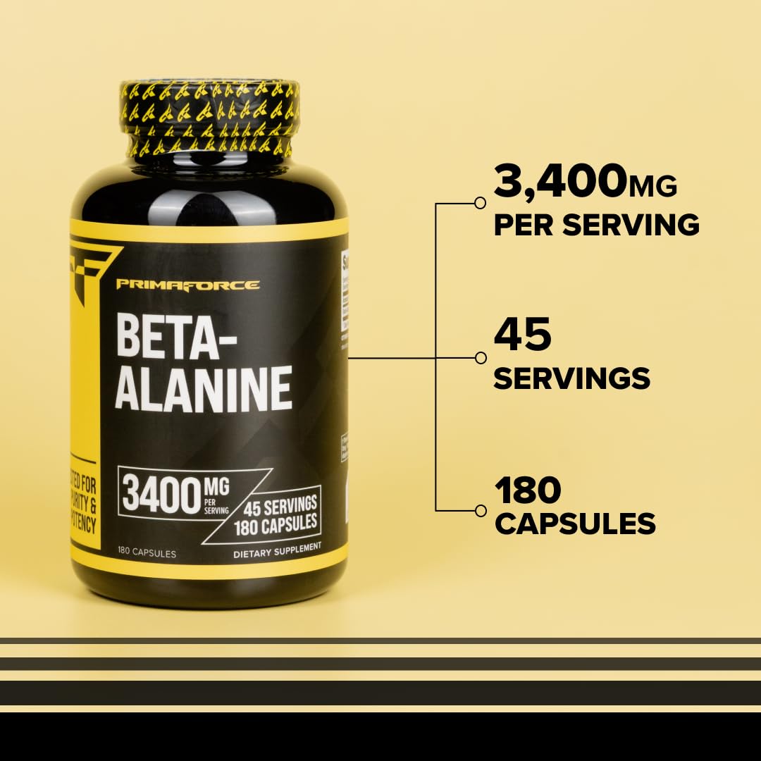 Foto 6 | Suplemento Primaforce Beta Alanina En Cápsulas De 3.400 Mg, 180 Unidades - Venta Internacional.