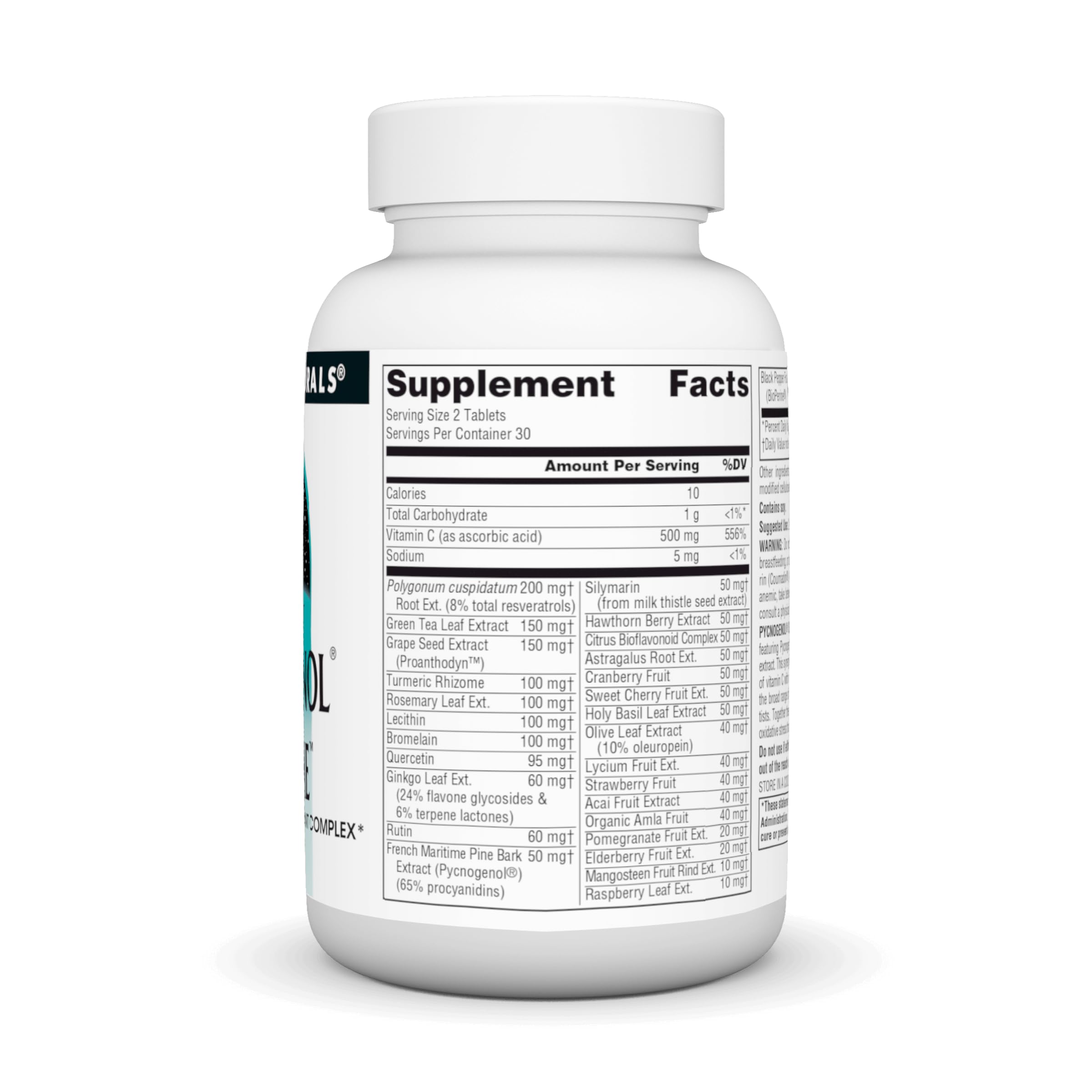 Foto 3 pulgar | Supplement Source Naturals Pycnogenol Supreme 60 Comprimidos - Venta Internacional.