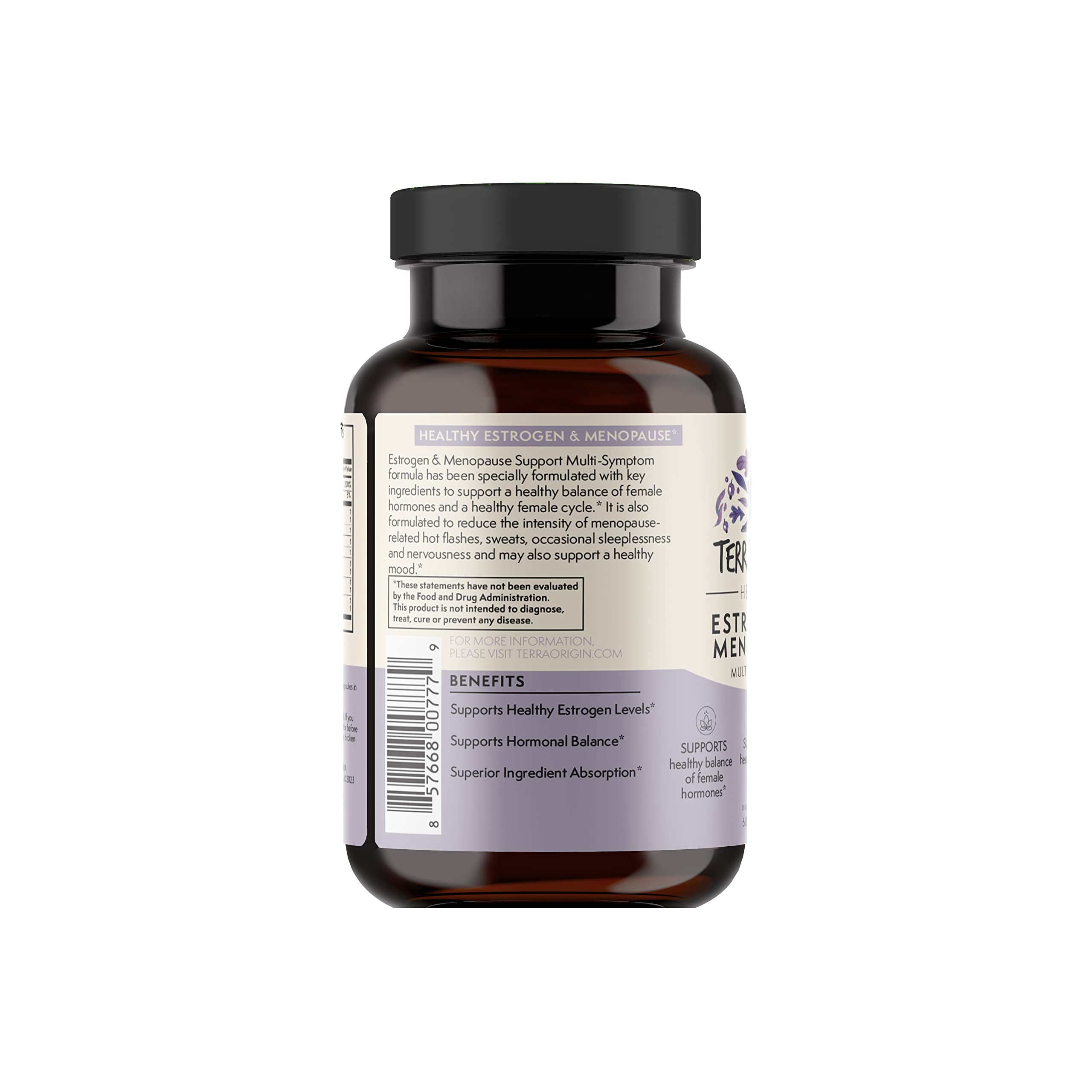Foto 6 pulgar | Suplementos Terra Origin Para La Menopausia Multisintomática 60 Cápsulas - Venta Internacional.