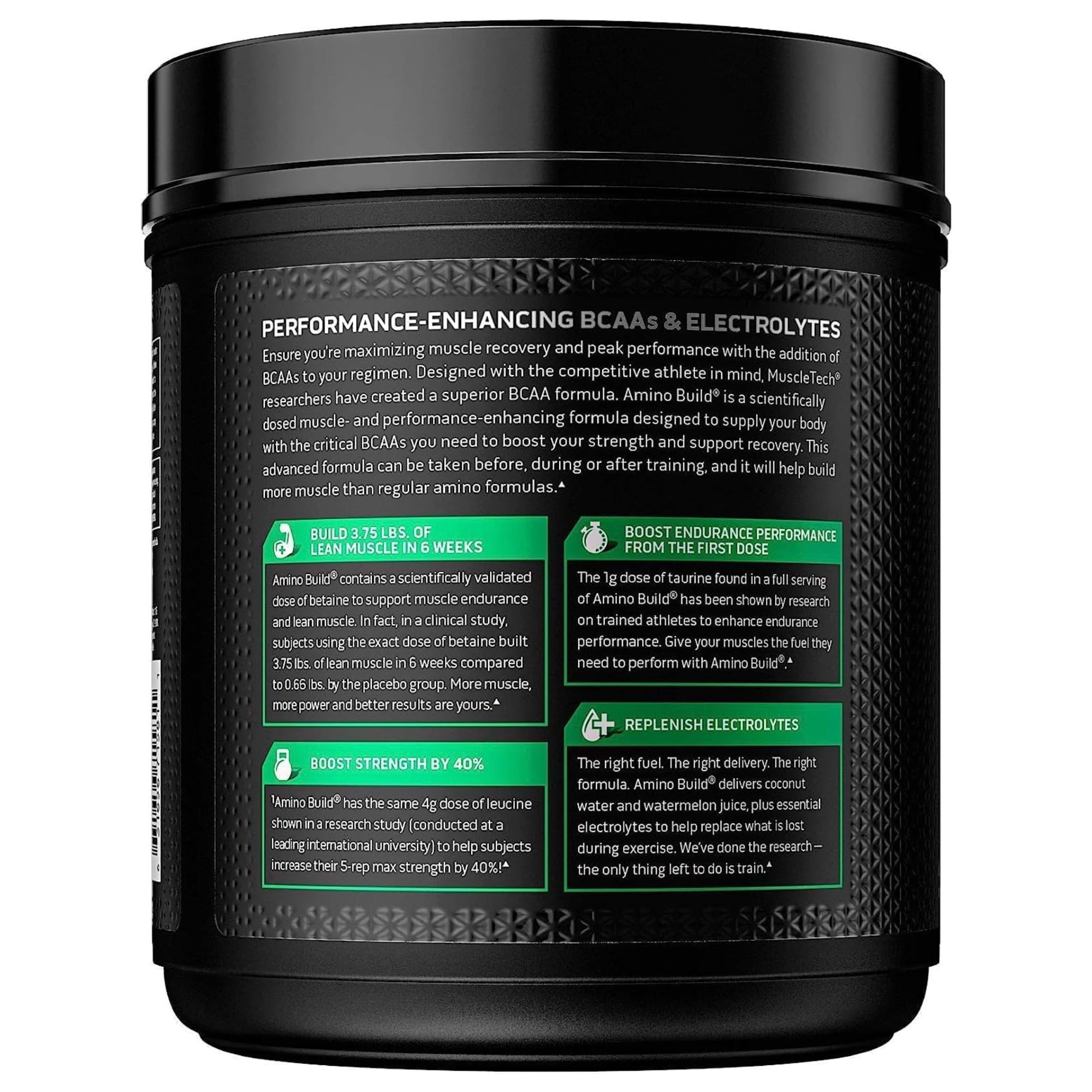 Foto 3 | Suplemento Muscletech Amino Build Bcaa 7 G + 40 Dosis De Electrolitos - Venta Internacional.