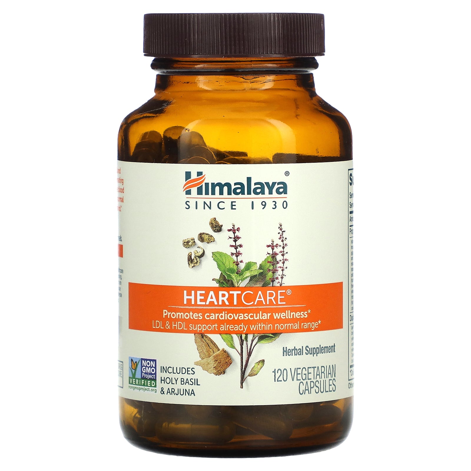 Foto 4 pulgar | Suplemento Himalaya Heartcare 120 Cápsulas Vegetarianas - Venta Internacional.