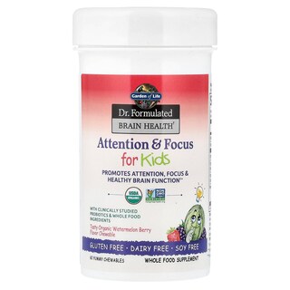 Foto 3 | Suplemento Garden Of Life Formulado Por El Dr. Brain Health Kids - Venta Internacional.