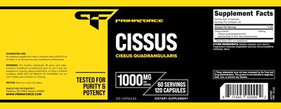 Foto 5 | Suplemento De Extracto De Cissus Quadrangularis De Primaforce 120 Cápsulas - Venta Internacional.