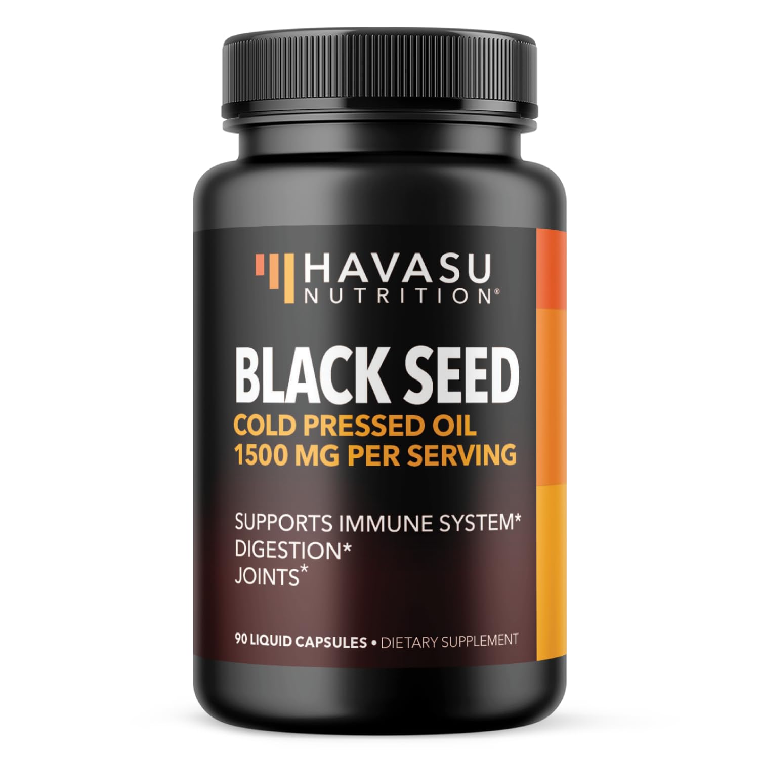 Foto 2 pulgar | Suplemento De Aceite De Semilla Negra Havasu Nutrition 1500 Mg 90 Cápsulas - Venta Internacional.