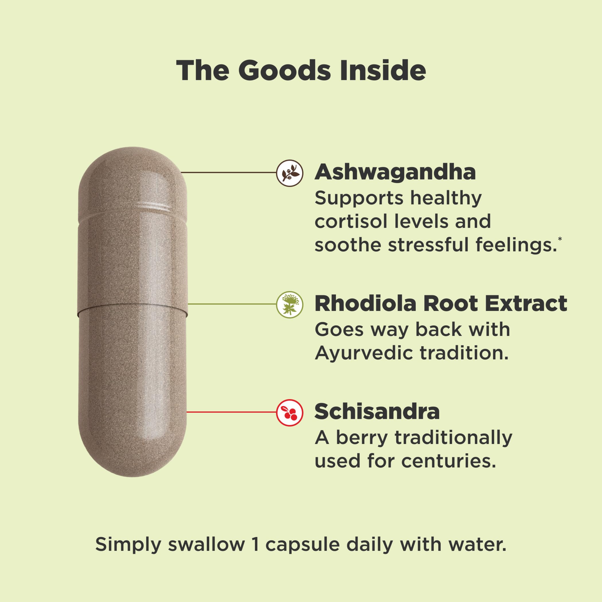 Foto 3 pulgar | Suplemento Olly Chill Adaptogen Mood Support 30 Cápsulas - Venta Internacional.