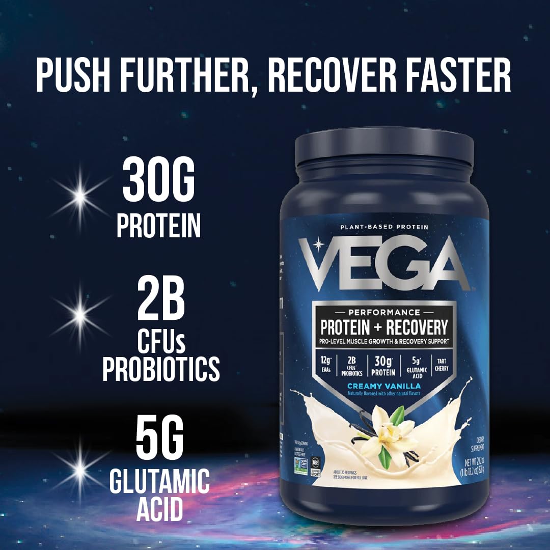Foto 4 pulgar | Proteína En Polvo Vega Sport Vegan Recovery 30 G 19 Porciones - Venta Internacional.