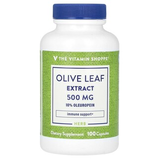 Foto 1 | Suplemento De Extracto De Hoja De Olivo De The Vitamin Shoppe, 500 Mg, 100 Cápsulas - Venta Internacional.