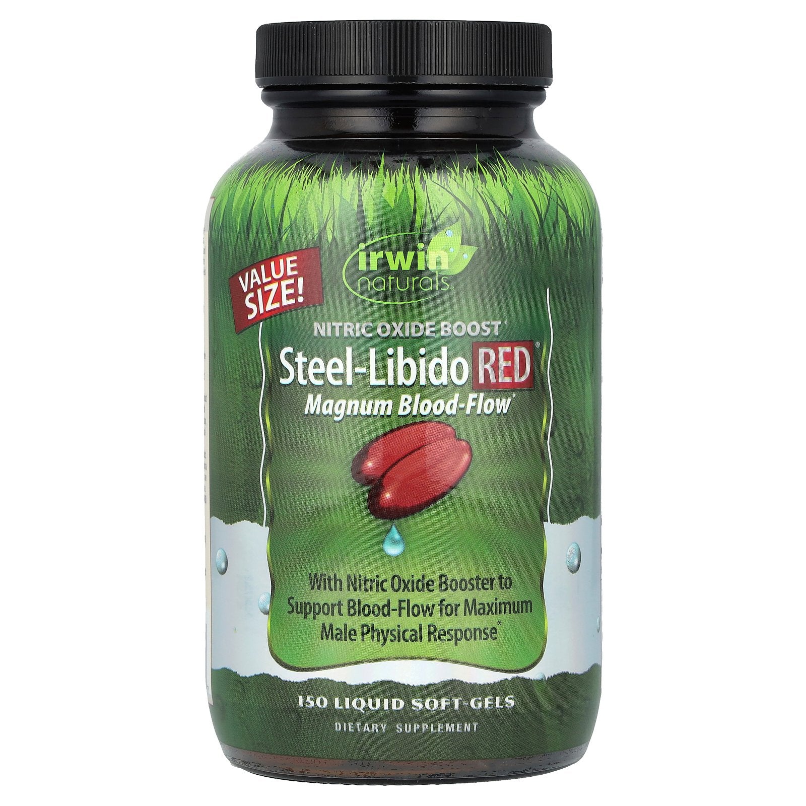 Foto 2 pulgar | Suplemento Steel-libido Red Magnum De Irwin Naturals 150 Cápsulas Blandas - Venta Internacional.