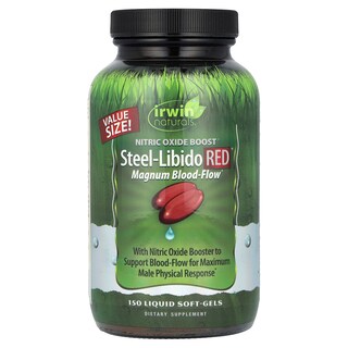 Foto 1 | Suplemento Steel-libido Red Magnum De Irwin Naturals 150 Cápsulas Blandas - Venta Internacional.