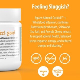 Foto 3 | Suplemento Jigsaw Health Adrenal Cocktail con Vitamina C 60 Porciones - Venta Internacional