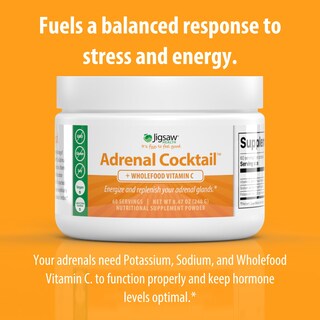 Foto 4 | Suplemento Jigsaw Health Adrenal Cocktail con Vitamina C 60 Porciones - Venta Internacional