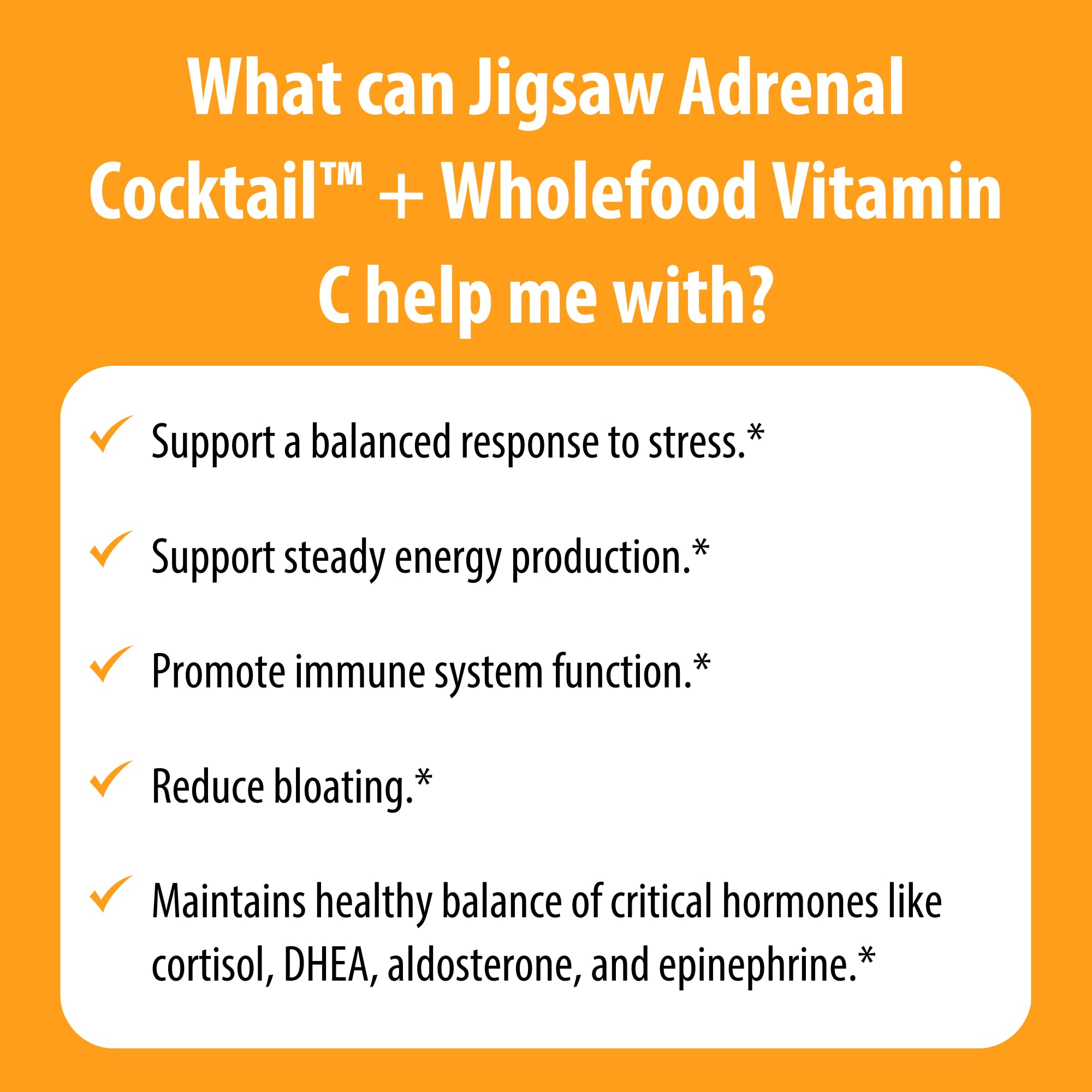 Foto 7 pulgar | Suplemento Jigsaw Health Adrenal Cocktail con Vitamina C 60 Porciones - Venta Internacional