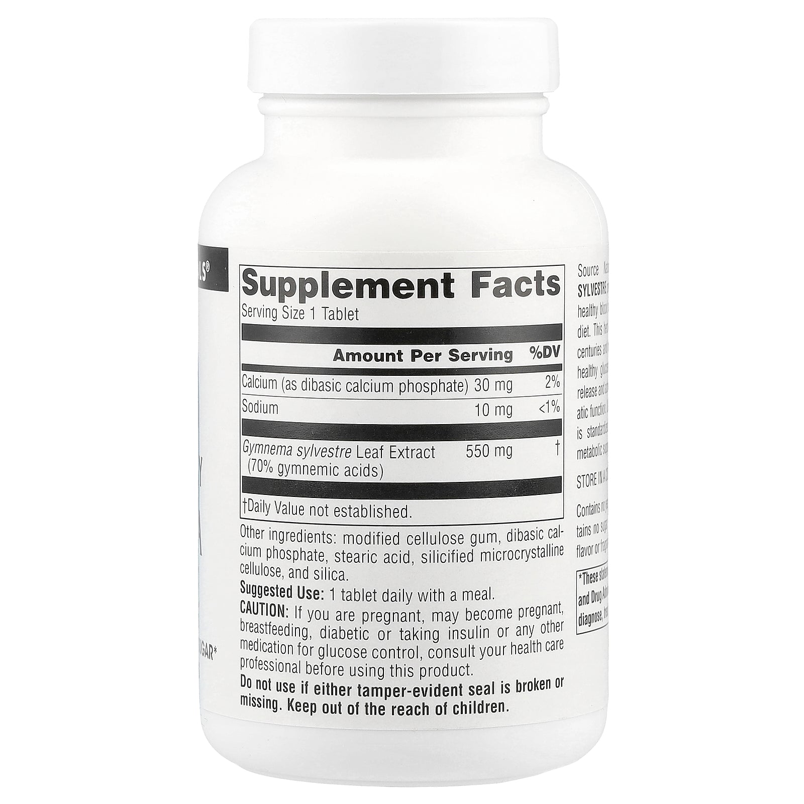 Foto 3 pulgar | Suplemento Source Naturals Ultra Potency Gymnema Sylvestre 120 Comprimidos - Venta Internacional