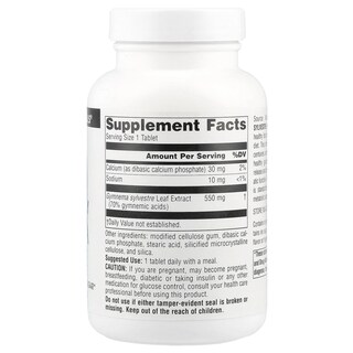 Foto 2 | Suplemento Source Naturals Ultra Potency Gymnema Sylvestre 120 Comprimidos - Venta Internacional