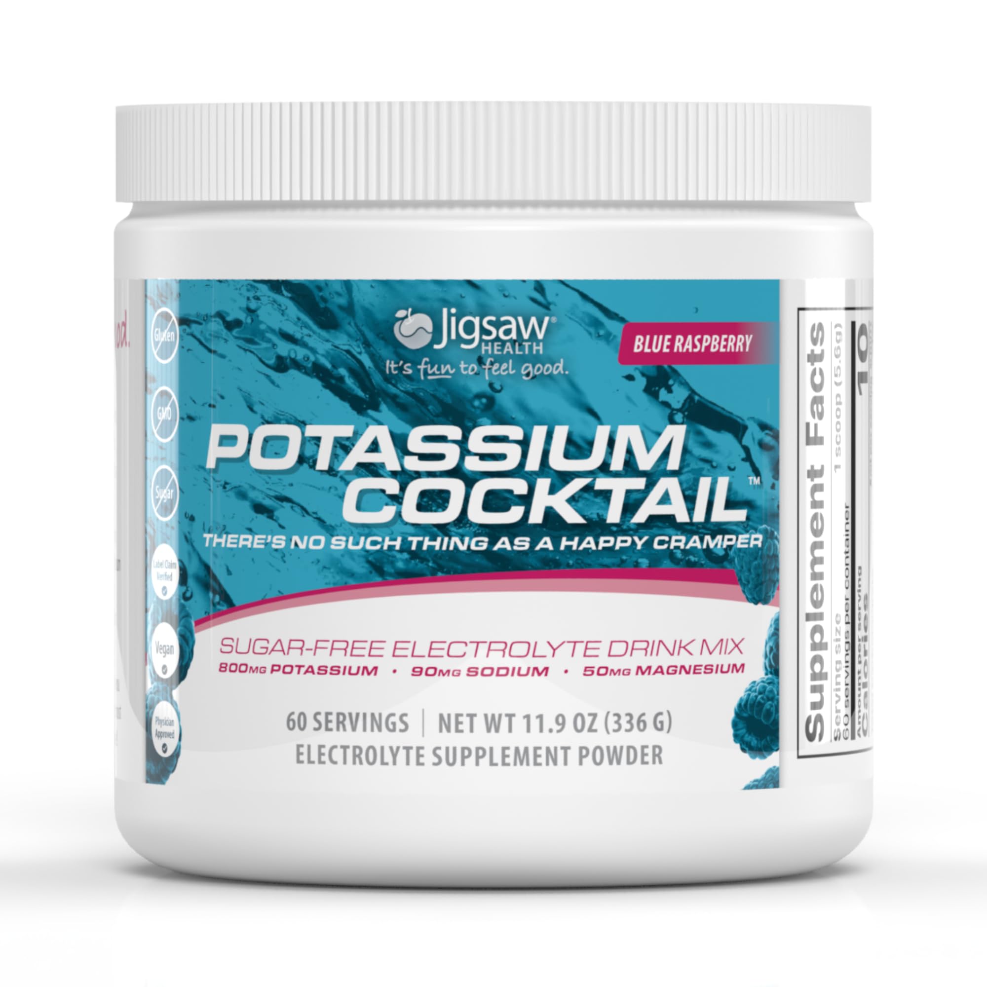 Foto 1 | Suplemento Jigsaw Health Potasio Cocktail Blue Frambuesa - Venta Internacional