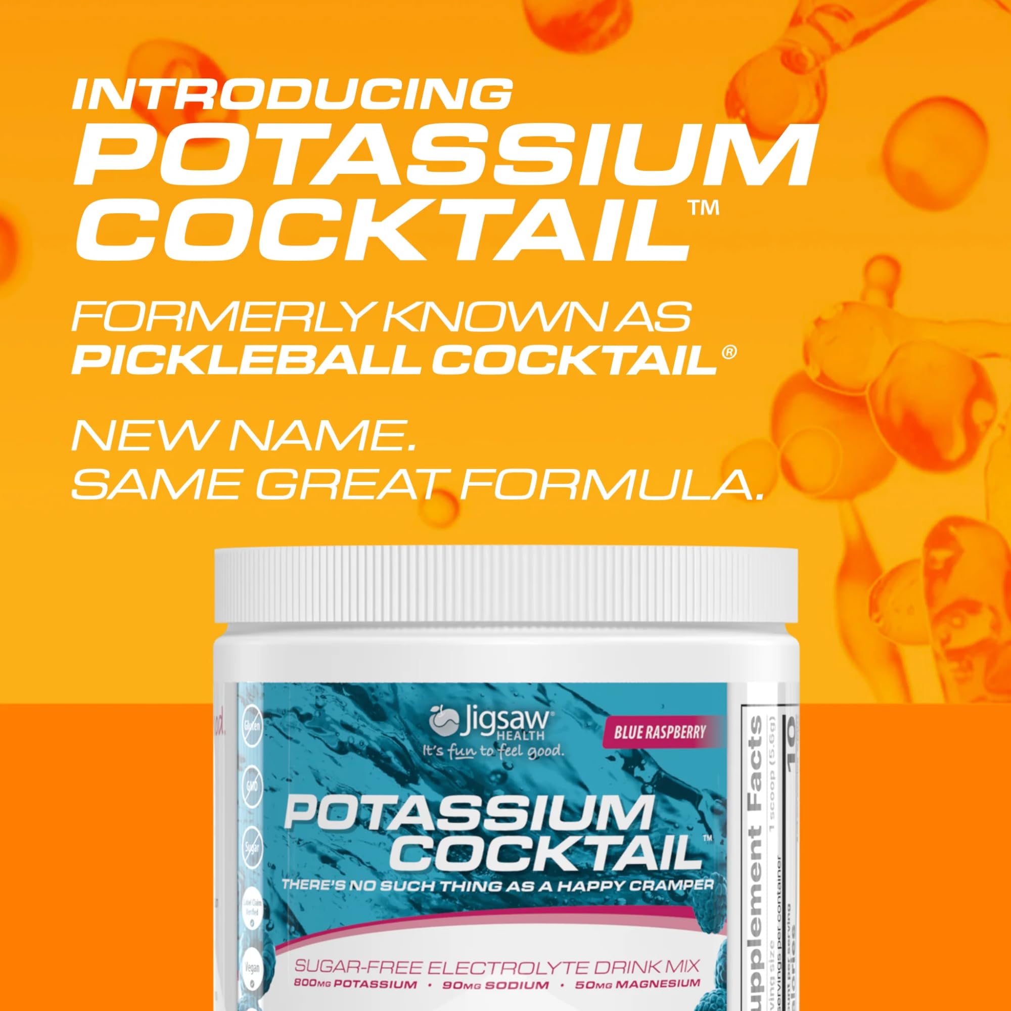 Foto 3 | Suplemento Jigsaw Health Potasio Cocktail Blue Frambuesa - Venta Internacional