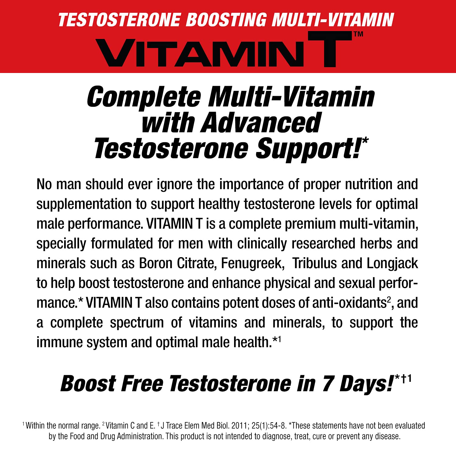 Foto 4 pulgar | Multivitamínico MuscleMeds Vitamin T Daily Complete para Hombres 90 Unidades - Venta Internacional