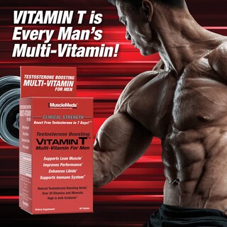 Foto 5 | Multivitamínico MuscleMeds Vitamin T Daily Complete para Hombres 90 Unidades - Venta Internacional