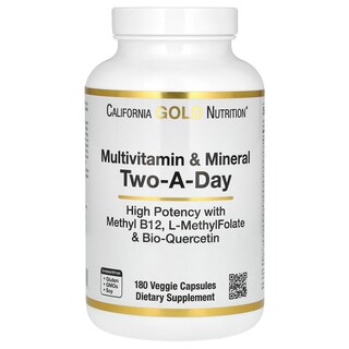 Foto 1 | Suplemento Multivitamínico California Gold Nutrition 180 Cápsulas - Venta Internacional