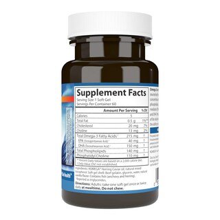 Foto 2 | Suplemento Omega-3 con SPM de Carlson 60 Capsulas - Venta Internacional