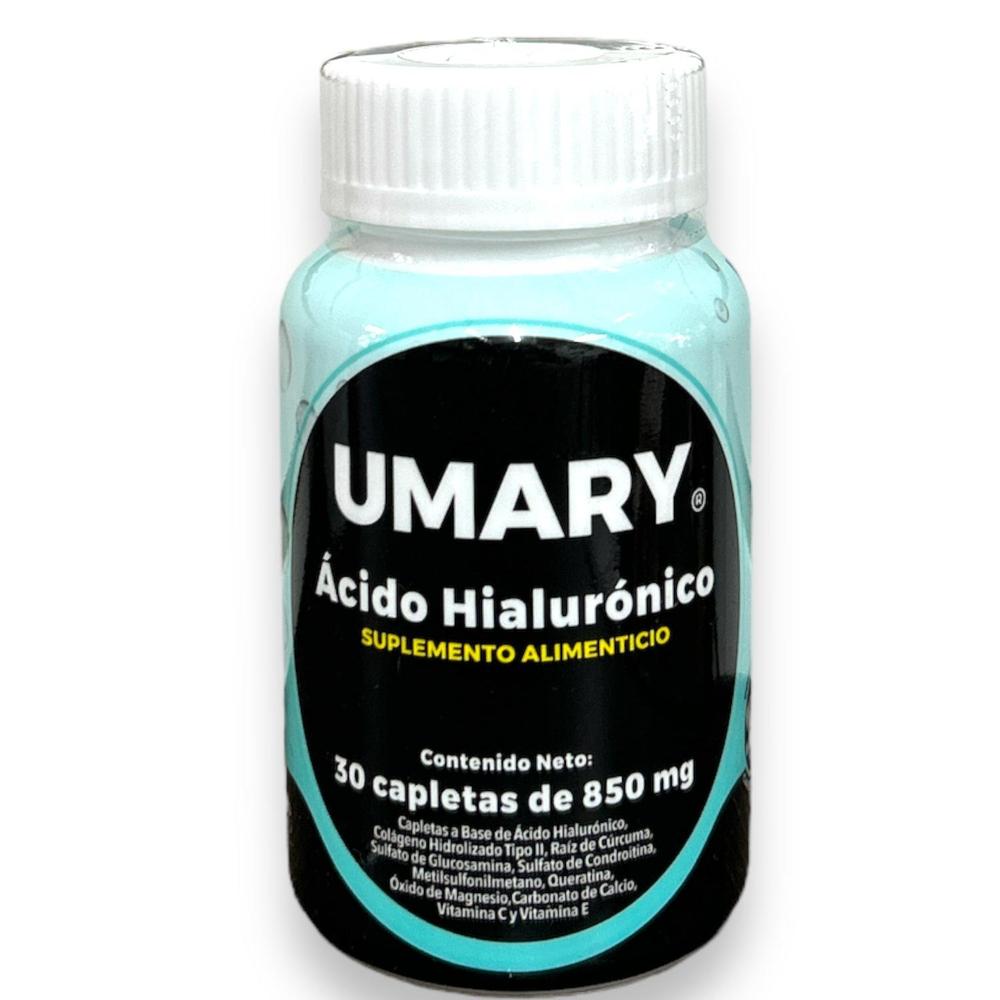 Foto 4 pulgar | Umary Ácido Hialurónico 30 Cápsulas
