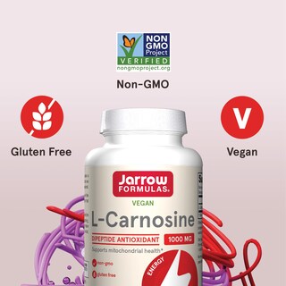 Foto 5 | Suplemento De Dipéptido De L-carnosina De Jarrow Formulas 1000 Mg - Venta Internacional.