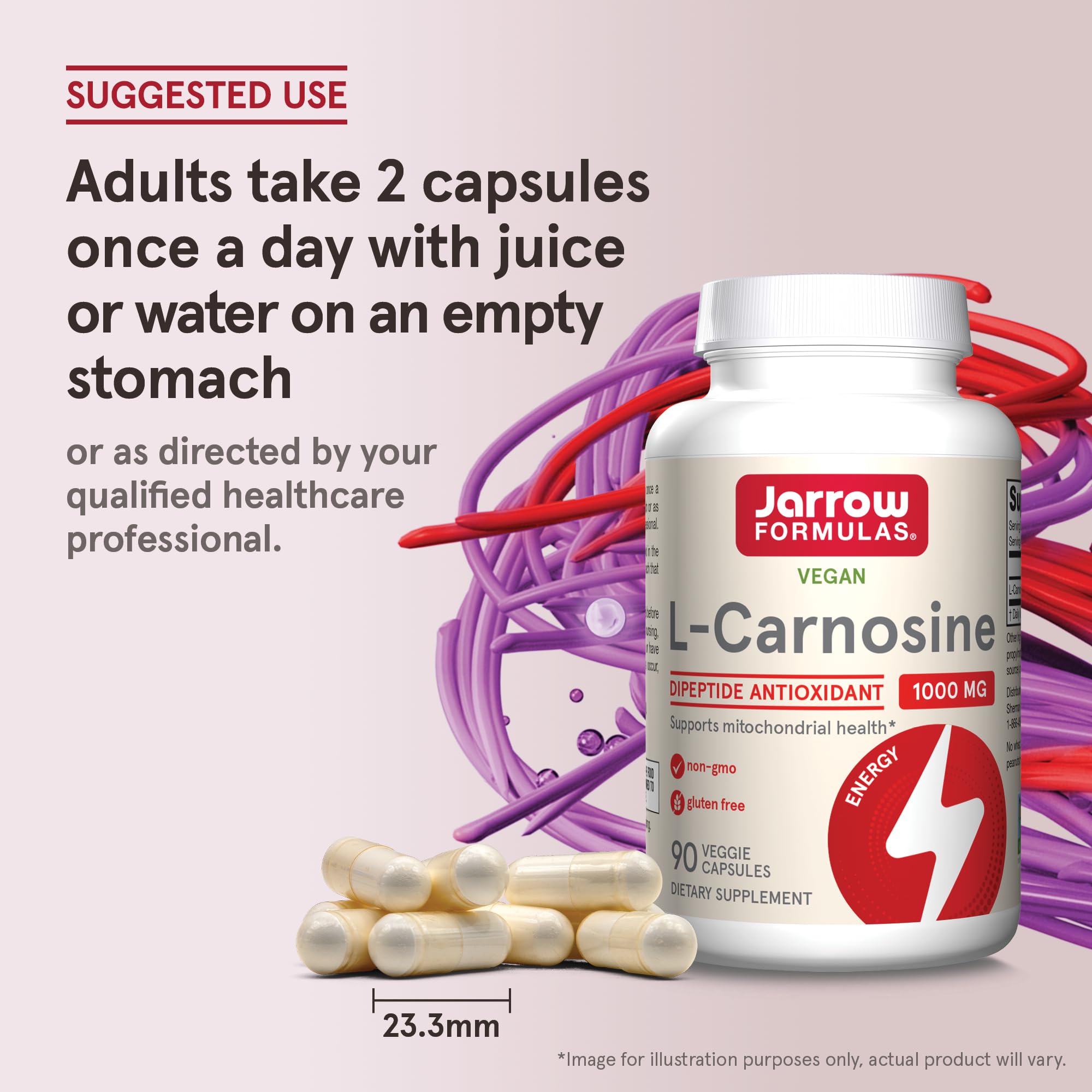 Foto 8 pulgar | Suplemento De Dipéptido De L-carnosina De Jarrow Formulas 1000 Mg - Venta Internacional.