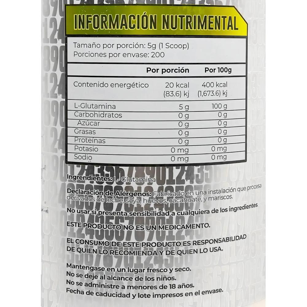 Foto 4 pulgar | Creatina Y Glutamina 43 Supplements De 1 Kg 200 Servicios