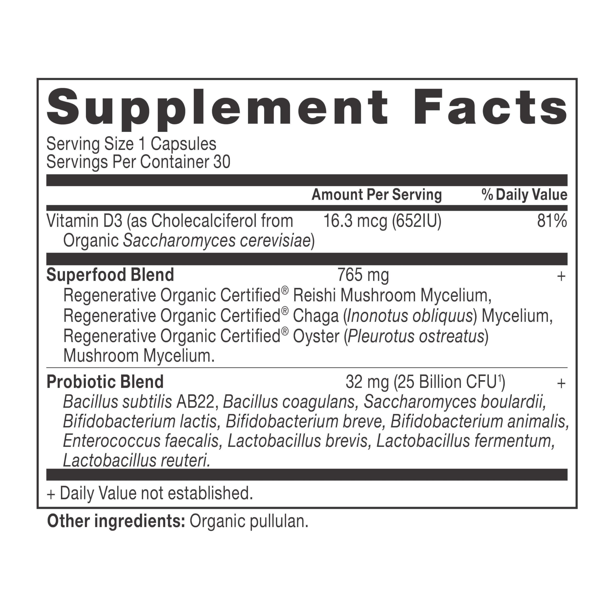 Foto 3 pulgar | Probióticos Ancient Nutrition, Regenerativos Orgánicos, 30 Unidades  Para Mujer - Venta Internacional.