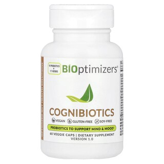 Foto 1 | Suplemento Bioptimizers Cognibiotics 60 Cápsulas Vegetarianas - Venta Internacional.