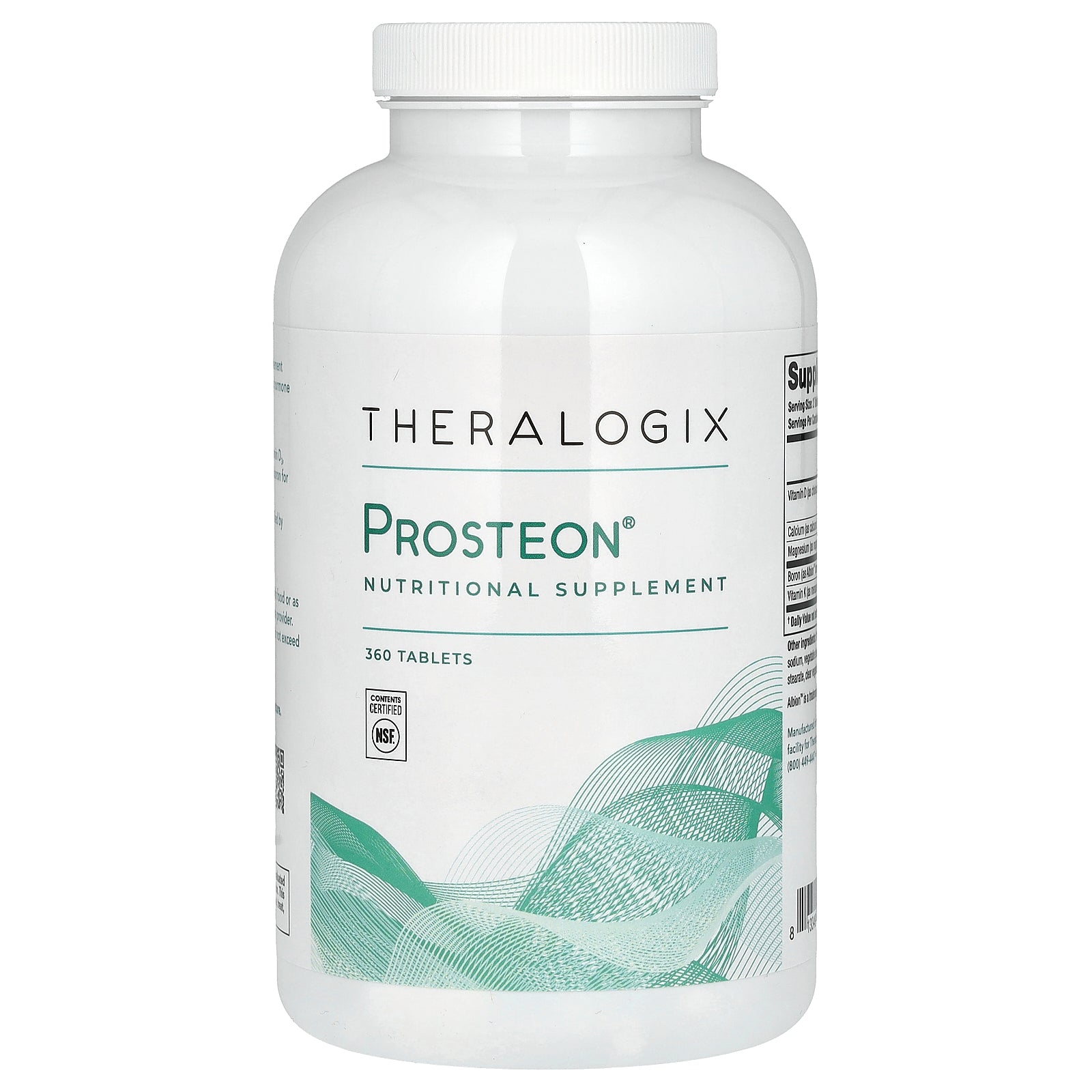 Foto 2 pulgar | Suplemento Theralogix Prosteon 360 Tablets - Venta Internacional.